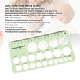 thumbnail image 3 of Regla de Medición para Madres Herramienta de Medición de Brida Mamaria de Silicona Flexible con Cinta Blanda de 15 M Medida de Tamaño de Brida Blanda Imprescindibles para ANGGREK Otros, 3 of 8