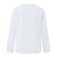 thumbnail image 6 of Feimerou Womens Long Sleeve Tops Plus Size Crewneck Graphic Sweatshirts Classic Fit Dandelion Printed Casual Pullover Top, 6 of 8