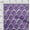 Bluish Violet, variant on oneOone Organic Cotton Poplin Twill Fabric Ogee Flame Stitch_Printed Craft Fabric BTY 42 Inch Wide