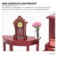 thumbnail image 3 of BRIGHTFUFU Micro Desk Clock Wood Table Clock Model Simulation 1Pcs, 3 of 8
