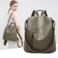 thumbnail image 1 of Mochila de verano para mujer, versátil, de piel suave, de gran capacidad, informal, para viajes, mochila multiusos, 1 of 5