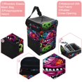 thumbnail image 2 of Graffiti Foldable Car Trash Can with Lid - Leak-proof Hanging Storage Bag for Car - Trash Can for Car, 2 of 6