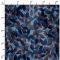 thumbnail image 2 of Soimoi Blue Fabric - By the Yard - 42 Inch Wide - Leaves Print Fabric - Nature - Inspired Elegance for Apparel and Decor Printed Fabric, 2 of 6