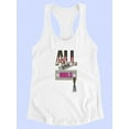 thumbnail image 3 of All Style Girls Racerback Tank Women -Image by Shutterstock, Female XX-Large, 3 of 4