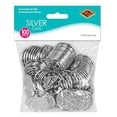 thumbnail image 4 of Pièces en Plastique (argent) (100/paquet), 4 of 5