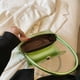 thumbnail image 2 of Bolso para Mujer Elegante Bolso Verano Con Solapa Brillante Bolso para Axila (verde Oliva), 2 of 9