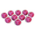 thumbnail image 1 of IBA Indianbeautifulart Fuchsia Gymnastic Yoga Door Knobs Cabinet Drawer Pulls For Dresser Ceramic Knobs, 1 of 1