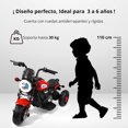 thumbnail image 4 of Motocicleta Montable Eléctrica Infantil con Luces y Sonido Recargable, 4 of 5
