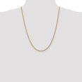 thumbnail image 2 of 14k Yellow Gold 24 Inch 2.75mm Rope Chain Necklace Pendant Charm, 2 of 9