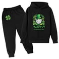 thumbnail image 3 of Xmyrz Toddler Boy Outfits Set Pants Set Soft Cartoon Sweatshirt Sweatpants Long Sleeve St. Patrick Clothes Sets Clothing Suits, 3 of 5