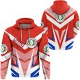 thumbnail image 3 of Sudadera con capucha 3D con la bandera de Paraguay para hombre, abrigo de poliéster, novedad de 2024, sudadera Harajuku, sudaderas unisex informales de gran tamaño, 3 of 5