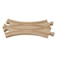 thumbnail image 4 of Vías de tren de madera, accesorios para vías de tren, vehículos de juguete, decoración paisajística. 178 cm x 73 cm x 12 cm, 4 of 9