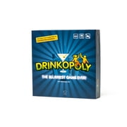 Drinkopoly, Fun Drinking Games for Adults 21+, Includes 1 Game Board, Plastic Tokens, Cards, And Dice by What Do You Meme?