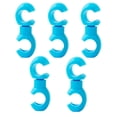 thumbnail image 1 of Yuarrent 5 piezas de accesorios para bicicletas, convenientes líneas simples, almacenamiento de tubos de plástico, contenedores, suministros Ciclismo Azul, 1 of 6