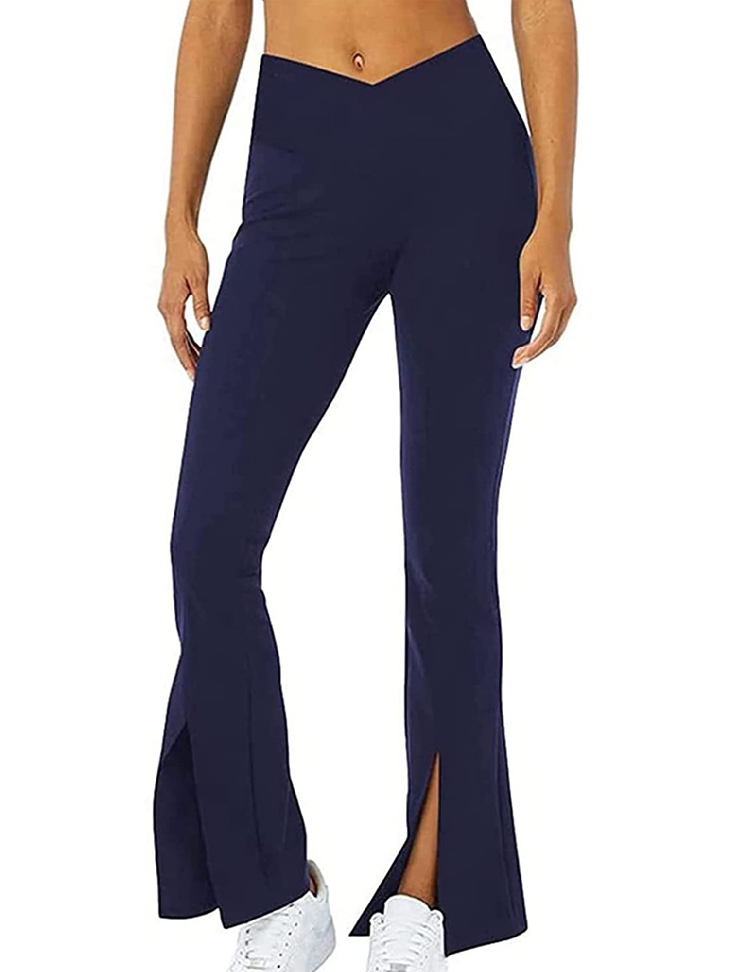 Women Flared Yoga Pants Leggings 