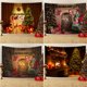 thumbnail image 3 of Injueey Acentos caseros elegantes de la manta de la Navidad de la chimenea del poliéster para la decoración de la Navidad elegante Kits de decoración para fiestas GT878 200x150cm, 3 of 6