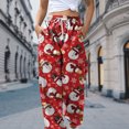 thumbnail image 3 of Pantalones Pantalones deportivos de Navidad Otoño Invierno Mujer Pantalones de chándal Pantalones casuales Ygjytge Rojo T XXL para Mujer, 3 of 6