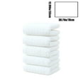 thumbnail image 3 of 5-Piece Cotton Towel Set | Soft & Absorbent Bath Towels | 30.7"x13" | White, Blue, Gray, Beige | Hotel & Home Use | Quick-Drying & Durable, 3 of 6