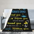 thumbnail image 2 of Graduation Gifts Granduation Blanket for Class of 2023 Blankets Gift for Boy Girl Daughter Granddaughter Grandson Niece 50 * 60 in, 2 of 6