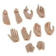 thumbnail image 3 of 10pcs 1/6 Scale Male Soldier Hands and Feet Model for 12inch Action Figure Doll,, 3 of 6