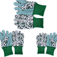 thumbnail image 1 of 3 pares de guantes de jardín para niños, antideslizantes, guantes de seguridad para el trabajo en el jardín, niños y niñas, 1 of 5