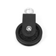 thumbnail image 5 of Swivel Pulley Block, Single Pulley Block with U-Mount Bracket Swivel Lifting Pulley Roller Wheel for Wire Rope Cable Pulley Strength Training, 1PC, 5 of 5
