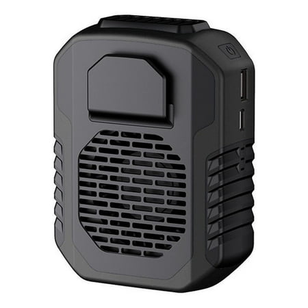 

Gifts Klycj Mini Waist-mounted Fan Outdoor Portable Power Bank Multi-function Fan Mini Silent Fan