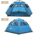thumbnail image 5 of Moon Lence 5-Person Camping Tent with Carring Bag Waterproof Pop-up Tent for Outdoor Activity Camping, 5 of 6
