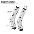 thumbnail image 2 of Naloa Panda Bear Thigh High Socks Extra Long Stretchy Sock Women Over Knee High Opaque Stocking Daily Wear, 2 of 6