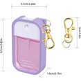 thumbnail image 2 of TEMOGU-Silicone Case with Bottles Hand Sanitizer Spray Kit,Protective Case with Keychain Compatible with Power Mist and Glow Mist 1.5 fl oz, Hand Sanitizer Spray Accessory (Purple), 2 of 4