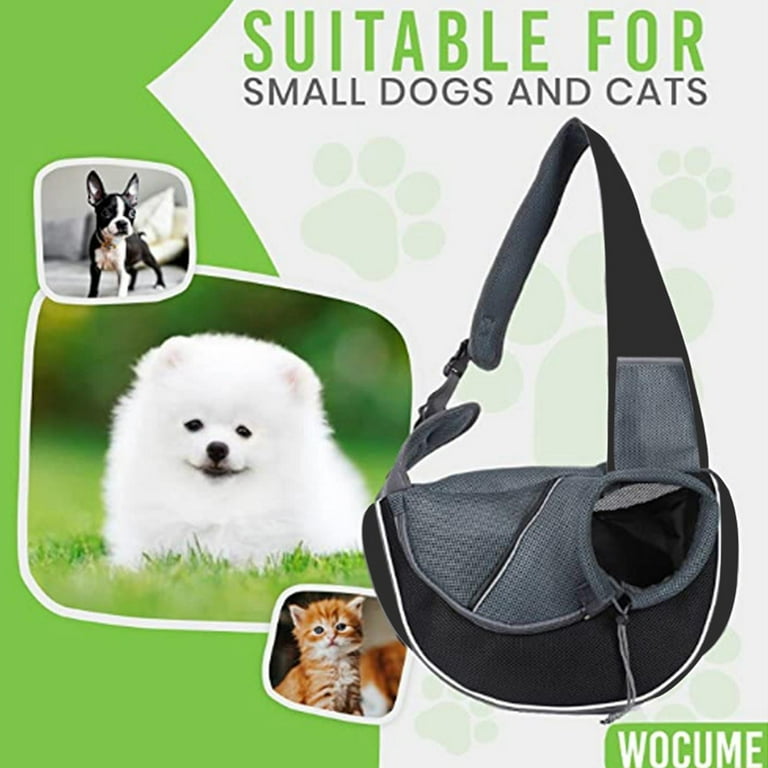 Pet Breathable Mesh Dog Satchel Carrier Bag Shoulder Bag M