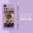 thumbnail image 3 of Case For Redmi Note 12 11 11T 11R 11E 10 9 8 7 7S PRO PLUS 4G 5G Simple Liquid silicone Case Stylish Luxurious Space Astronauts, 3 of 5