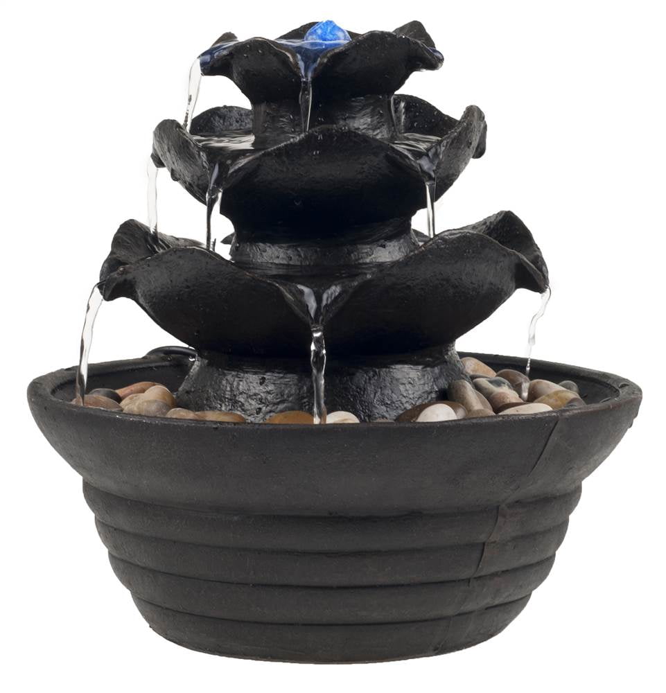 Indoor Water Fountain With LED Lights