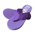 thumbnail image 4 of LAVRA Women's Platform Wedge Flip Flop Thick Strap Summer Beach Thong Sandals, 4 of 5