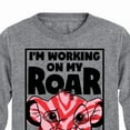 thumbnail image 3 of The Lion King - I'm Working on my Roar - Simba - Toddler & Youth Long Sleeve Graphic T-Shirt, 3 of 5