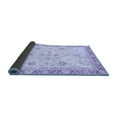 thumbnail image 2 of Ahgly Company Indoor Square Oriental Blue Modern Area Rugs, 3' Square, 2 of 4