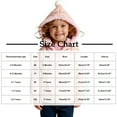 thumbnail image 5 of Posijego Girls Christmas Jackets Fleece Lined Long Sleeve Hooded Little Girl Fuzzy Warm Winter Outerwear, 5 of 5