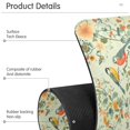 thumbnail image 4 of Yayeee Faucet Mat for Kitchen Sink 30" Diatomite Long Splash Guard Pad, Green Floral Pattern, 4 of 7