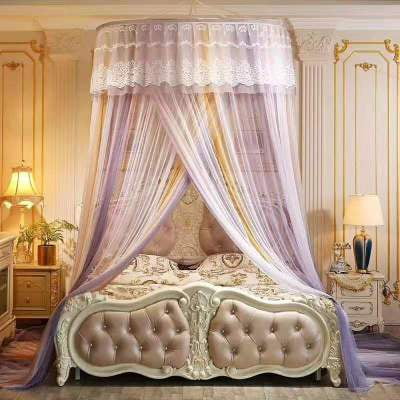 bedroom with mosquito net