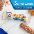 thumbnail image 2 of Atkins® Caramel Chocolate Nut Roll Snack Bar 20-1.55 oz. Box, 2 of 7
