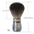 thumbnail image 2 of Men's Beard Shaving Brush Barber Salon Men Facial Beard Cleaning Grooming Appliance Shave Tool, 2 of 5