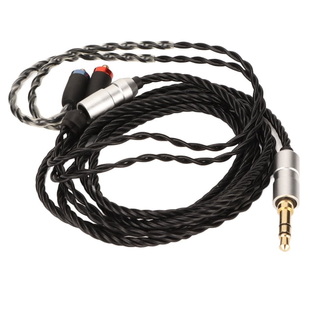 Cable de actualización de auriculares, cable de actualización de auriculares Cable de actualización de reemplazo de auriculares de oxígeno Cable de auriculares de cobre sin oxígeno Elegante y moderno