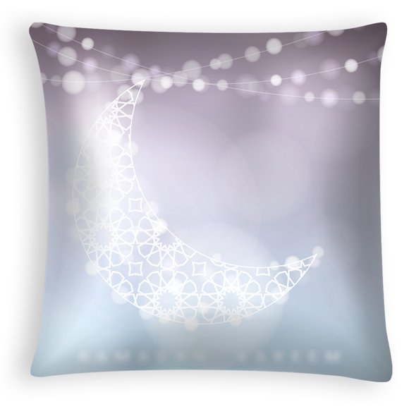 Funda de almohada de estilo étnico con diseño de luna dorada, de piel de melocotón, estampada, para sofá de casa, cojín de tela para coche