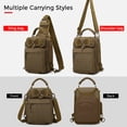thumbnail image 4 of Sac de Pêche Sac de Rangement pour Matériel de Pêche Sac à Outils pour Pêche Randonnée Chasse Camping, 4 of 7