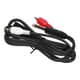thumbnail image 3 of 1,5 M/4,9 pies 6,35mm conector chapado en oro macho a doble RCA macho Cable conector de Audio, 3 of 9