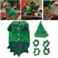 thumbnail image 4 of Christmas Pets Costumes, Pets Clothes Funny Comfortable Cosplay Easy To Wear  For Dogs For Cats S,M,L,XL, 4 of 8
