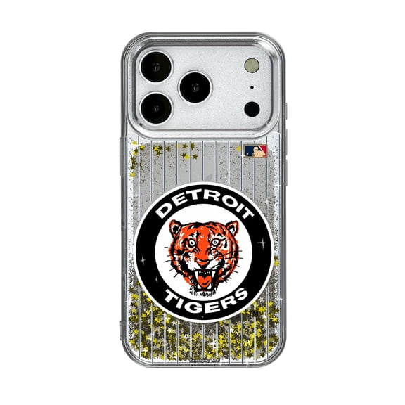 Detroit Tigers 1961-1963 Cooperstown Pinstripe iPhone Glitter Case