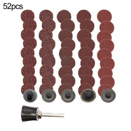

SouthEle Sand Disc Round Multipurpose 1inch/2inch/3inch Circular Grinding Pad Set for Rust Removing