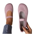 thumbnail image 4 of Wensltd Spring and Fall Women Ballet Flats Comfortable Shallow Mouth Knit Casual Work Shoes, 4 of 8
