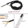 thumbnail image 3 of 10Pcs Temperature Sensor High-Accuracy Waterproof For Raspberry Pi Diy, 3 of 6